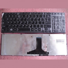 Tastatura laptop noua TOSHIBA Satellite A660 A665 BLACK Glossy