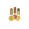 Set Gold - 3 buca?i - pudra decorativa Chrome Effect