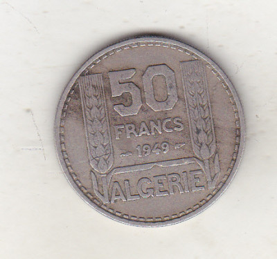 bnk mnd Algeria 50 franci 1949 - colonie foto