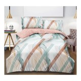 Cumpara ieftin Lenjerie de Pat 4 Piese - Bumbac Satinat - DNA88