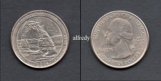 SUA 2014 Quarter, 25 Centi, Arches, Utah, D foto