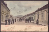 3056 - ORSOVA, street, cart, Romania - old postcard - used - 1906