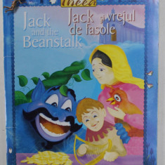 JACK SI VREJUL DE FASOLE /JACK AND THE BEANSTALK , repovestita de VAIJAYANTI SAVANT TONPE , ilustrata de SANTHOSH RAMAKRISHNAN , EDITIE BILINGVA ROMA