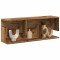 vidaXL Dulap de perete, lemn vechi, 80x20x30 cm, lemn prelucrat 854839