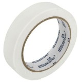 Banda dublu adeziva Office-Cover, buretata, 24mm x 3m, alb