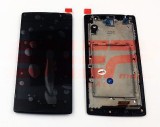 Display LCD Touchscreen cu Rama LG G4c H525N Negru