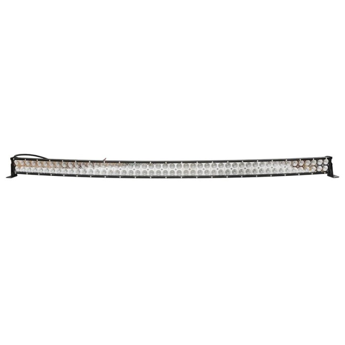 Lampa/proiector 288W curbata tip bara cu 96 LED-uri 9-60V 6000K 1250x65mm