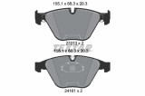 Set placute frana TEXTAR 2331303