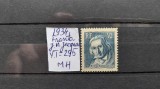 1934-Franta- YT295-c.set -MH, Stampilat