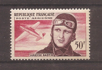 Franta 1955 - Maryse Basti&amp;eacute;, MNH foto