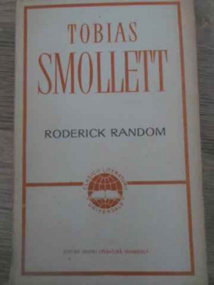 AVENTURILE LUI RODERICK RANDOM-TOBIAS SMOLLETT foto