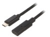 Cablu de date CLIFF USB-C la USB-C, 1m