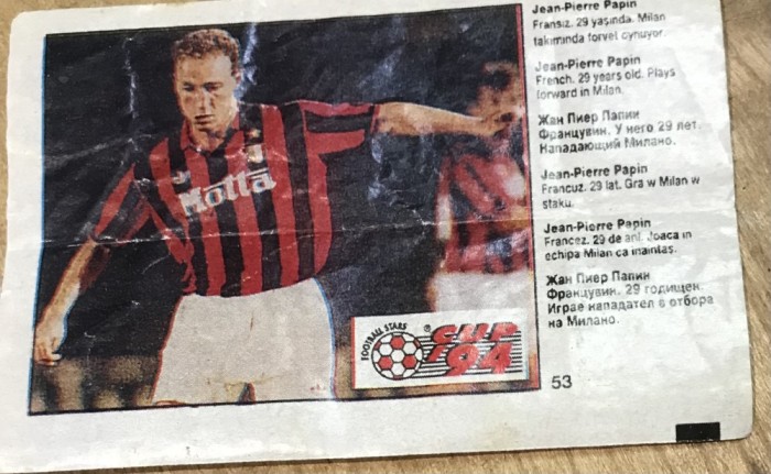 COLOB Actibild Fodbal 1994 Nr. 53