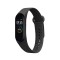 Curea Kwmobile pentru Xiaomi Mi Band 4/Mi Band 3, Negru, Silicon, KWM0000250Z001C