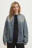 Answear Lab geacă din denim femei, de tranziție