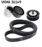 Set curea transmisie cu caneluri Dacia Dokker, Duster, Lodgy; Mercedes Cla, Gla-Class; Nissan Note, NV200, NV200 Evalia; Renault Captur I, Clio IV