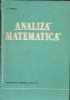 Analiza matematica O. Stanasila