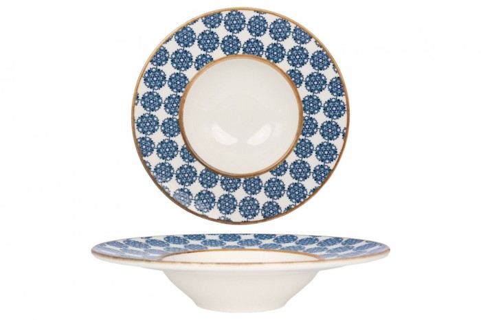 Bonna Farfurie cu paste - Lotus - Por&Aring;&pound;elan - 28 cm (400cc) - set de 2