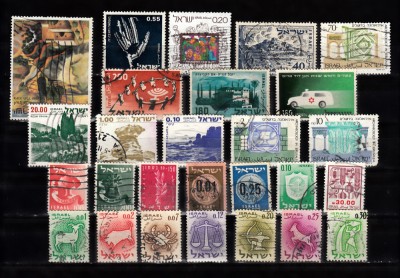 A7 T3 1 - Timbre foarte vechi - Israel foto