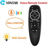 Cumpara ieftin Airmouse Vontar G10 Pro Cu iluminare ,Cu 3-Gyro + 3-Gsensor, Noi, Smart, Fara fir, Tastatura iluminata