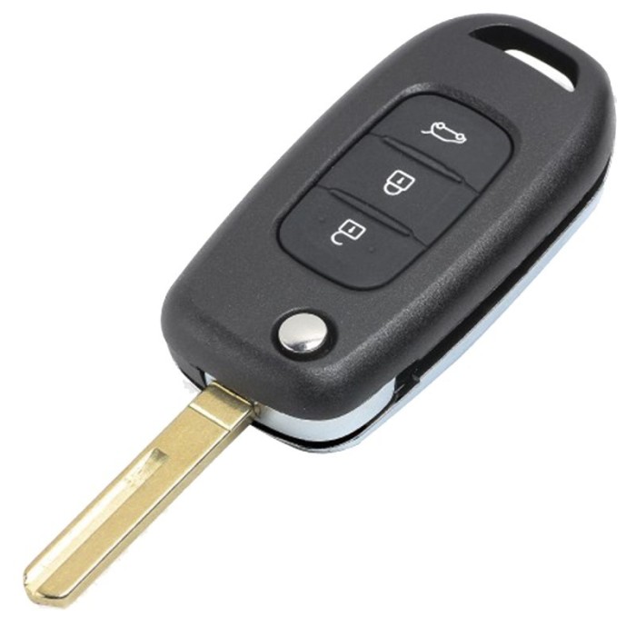 Carcasa Cheie Briceag Renault MEGANE Kadjar 3 Butoane Model Nou AutoProtect KeyCars