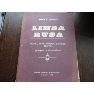 LIMBA RUSA - ATENA N. CELMARE foto