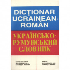 DICTIONAR UCRAINEAN-ROMAN foto