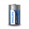 Set 2 baterii Ultra alkaline Philips, LR20 D, 1.5 V, ambalaj blister
