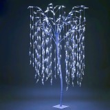 Salcie luminoasa de Craciun MagicHome, 384 LED alb rece, 180 cm