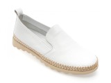 Cumpara ieftin Pantofi EVIDA albi, EV2812, din piele naturala