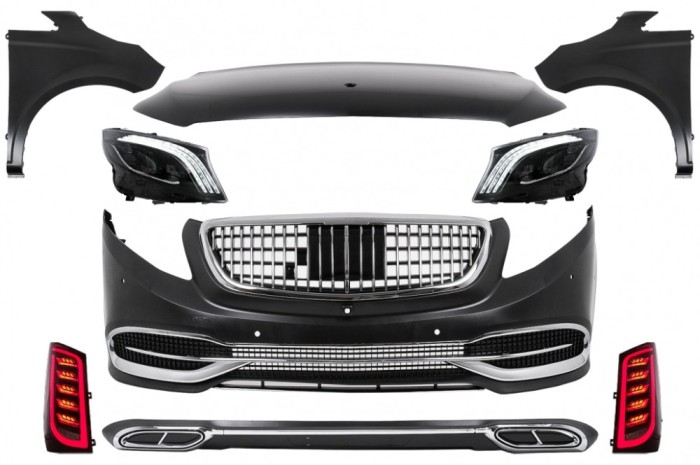 Kit Exterior Complet Mercedes V-Class W447 Vito (2014-03.2019) Conversie la VS680 Design Performance AutoTuning