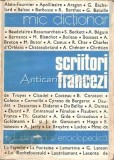 Scriitori Francezi - Mic Dictionar, Angela Ion, Irina Badescu, 1978, Editura Stiintifica, Limba Romana, Critica Literara