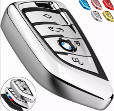 Husa pentru cheie telecomanda BMW seria 2 5 6 7 X1 X2 X3 X5 X6 foto