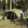 Cort Familie Gossi 10 Persoane, Verde, Impermeabil, Montare Rapida, 2 Camere, Poliester