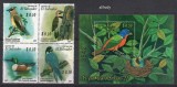 SALVADOR 2007, Fauna, Pasari, MNH, serie neuzata