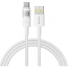 Cablu Date si Incarcare USB-A - USB-C Baseus Display 2, 100W, 2m, Alb P10382701211-01