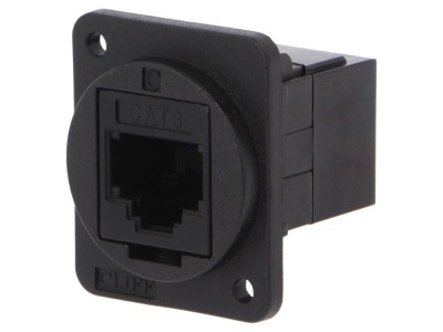 Conector Adaptor 6p4c RJ11 Soclu foto
