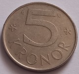 Suedia , 5 Kronor 1985