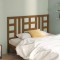 Gossi tablie de pat, maro miere, 146x4x100 cm, lemn masiv de pin