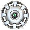 Set 4 Capace Roti R14, Potrivite Jantelor de 14 inch, Pentru Skoda, Model 206, Autohelix MSA