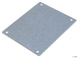 Placă de montare FIBOX din oţel, 134mm x 111mm, grosime 1,5mm