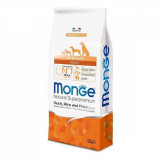 Monge Natural Superpremium All Breeds Adult, rata, orez si cartofi, 12 kg