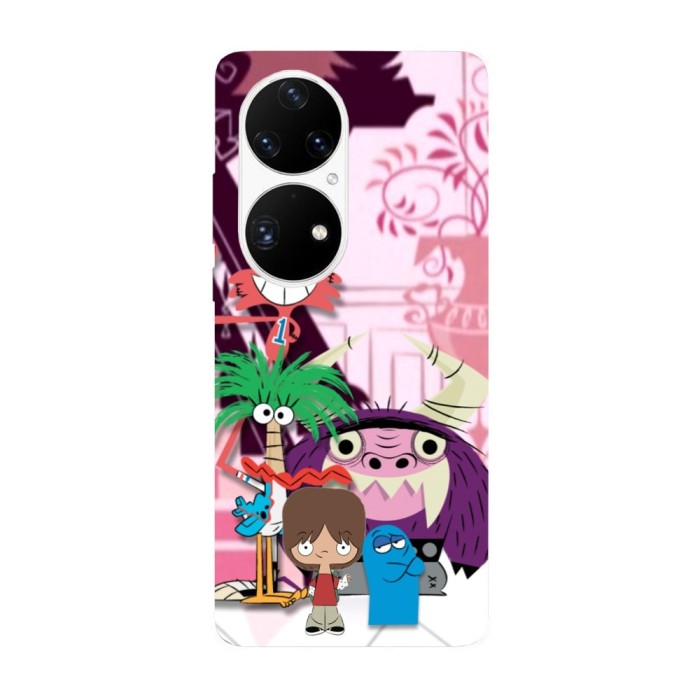 Husa compatibila cu Huawei Nova Y70 model Foster Home for Imaginary Friends, Silicon, TPU, Viceversa