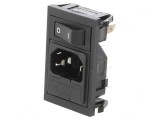 Conector Alimentare AC 10A 250V IEC 60320