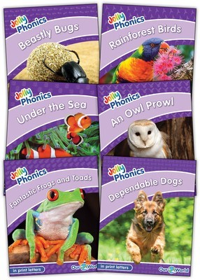 Jolly Phonics Readers Level 5, Our World: In Print Letters (Ae) foto