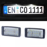 Lumina de numar LED alb 6000K potrivita pentru BMW Seria 3 E46 Coupe 98-03 Performance AutoTuning