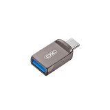 Adaptor conector XO de la USB-C Tip C la USB-A Cod: XO-NB281B Automotive TrustedCars, Oem