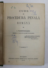 CURS DE PROCEDURA PENALA de I. TANOVICEANU - BUC. 1913 foto