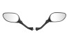 Set 2 Oglinzi Universale Scuter Moped ATV Negre Filet 8mm Inparts