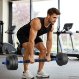 Cumpara ieftin Set de Haltere 2 in 1 30kg Negru si Albastru
